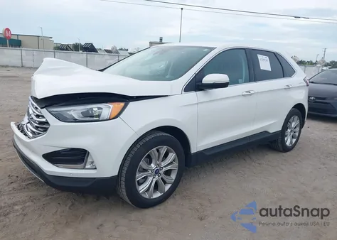 2021 Ford Edge Titanium из США, поврежденный, VIN 2FMPK3K9XMBA66108